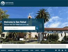 Tablet Screenshot of cityofsanrafael.org